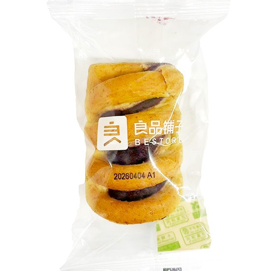 良品鋪子 全麥紫薯小卷包/一個