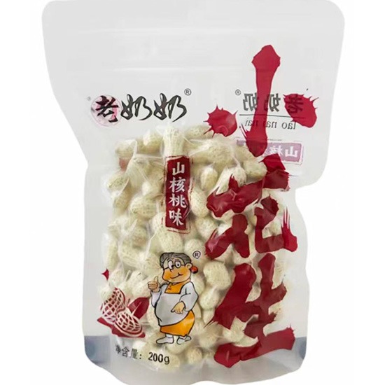 老奶奶 山核桃味小花生200g