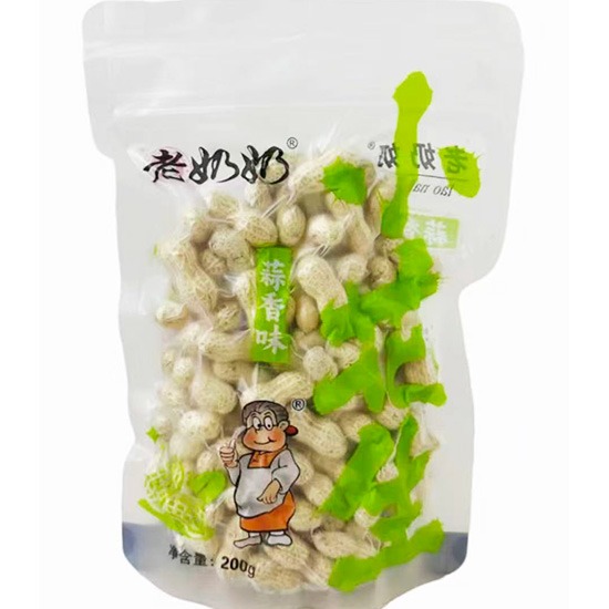 老奶奶 蒜香味小花生200g
