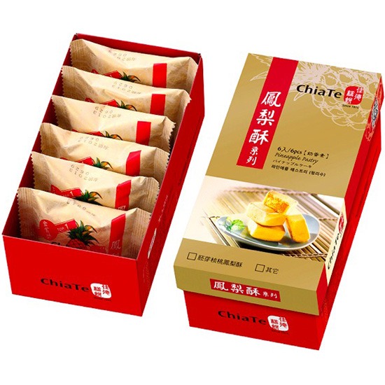 【空運到港】佳德 綜合鳳梨酥(6入)