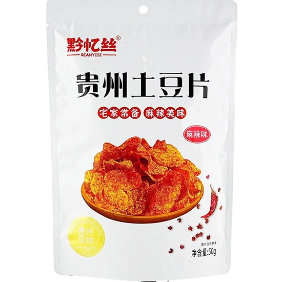 黔憶絲 麻辣味貴州土豆片50g