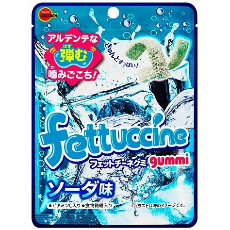 Bourbon 長條蘇打軟糖50g Bourbon Gummy Soda 50g