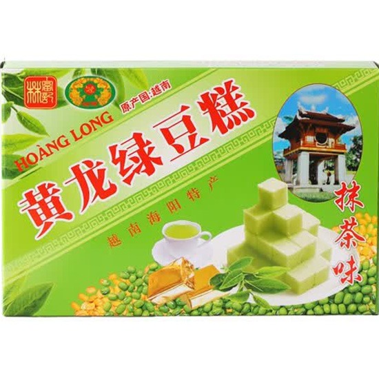 黃龍 抹茶味綠豆糕(16入)200g