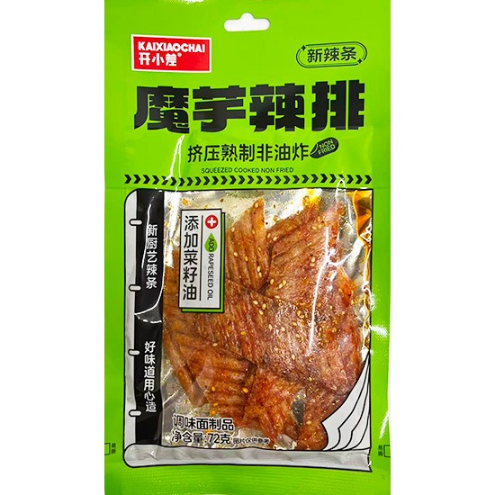 開小差 魔芋辣排72g