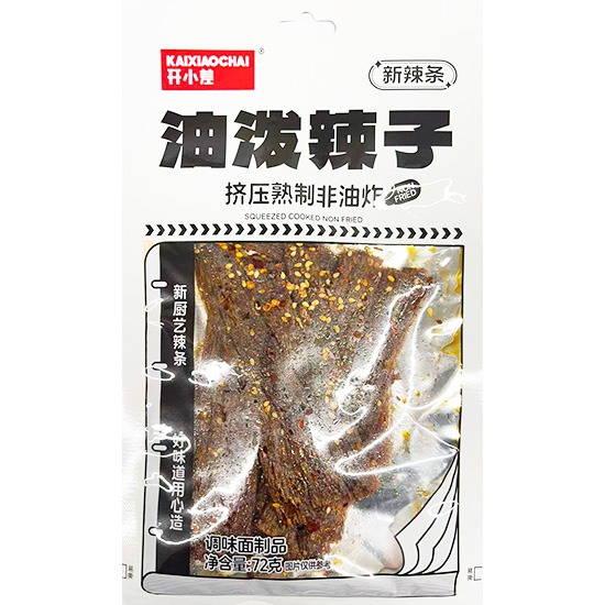 開小差 油潑辣子辣條72g