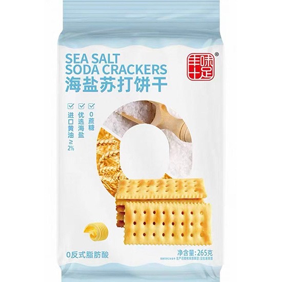 豐味十足 海鹽蘇打餅乾265g
