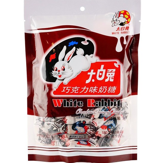 大白兔 巧克力味奶糖180g