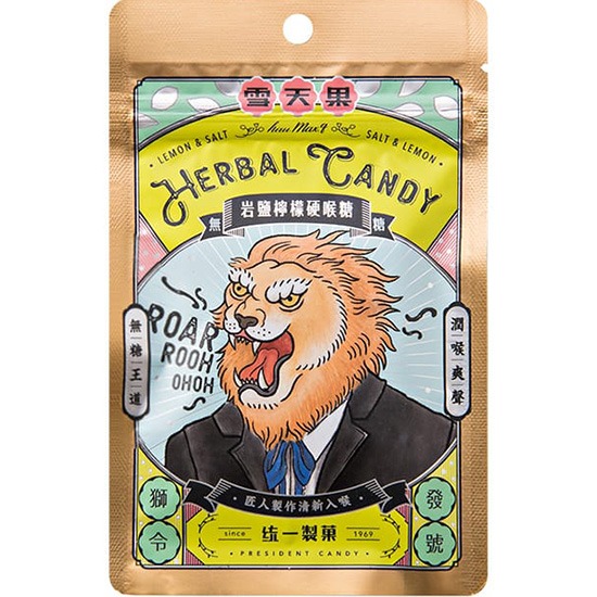 雪天果 雪鹽檸檬味硬喉糖50g