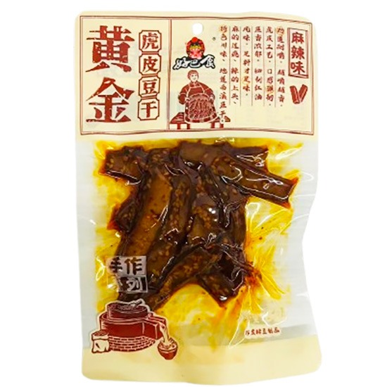 好巴食 虎皮豆干麻辣味80g