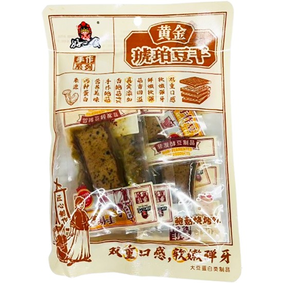好巴食 黃金琥珀豆干鮑菇燒烤味120g