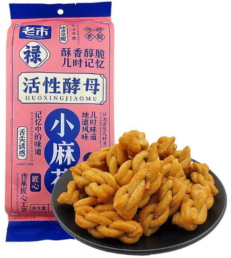 老市 椒鹽味小麻花330g
