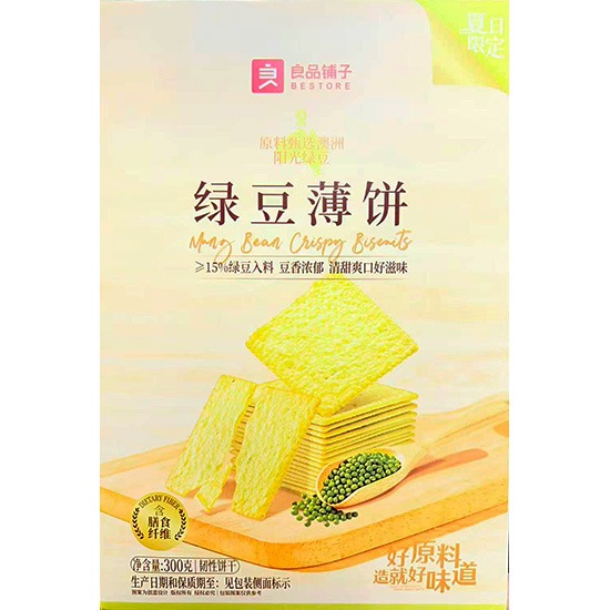 良品鋪子 綠豆薄餅300g