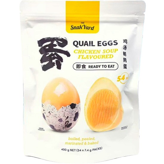 SnakYard 雞湯味鵪鶉蛋(54入)400g