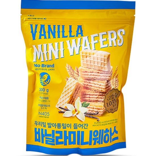 No Brand 香草味迷你威化餅300g