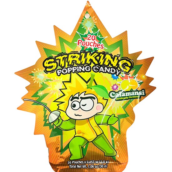 STRIKING 金桔味跳跳糖(20入)30g