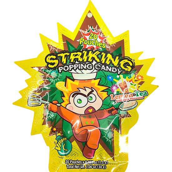 STRIKING 檸檬茶味跳跳糖(20入)30g