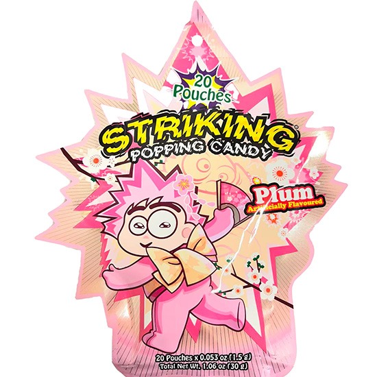 STRIKING 梅子味跳跳糖(20入)30g