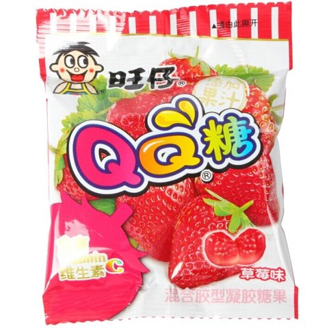 旺仔 草莓味QQ軟糖70g
