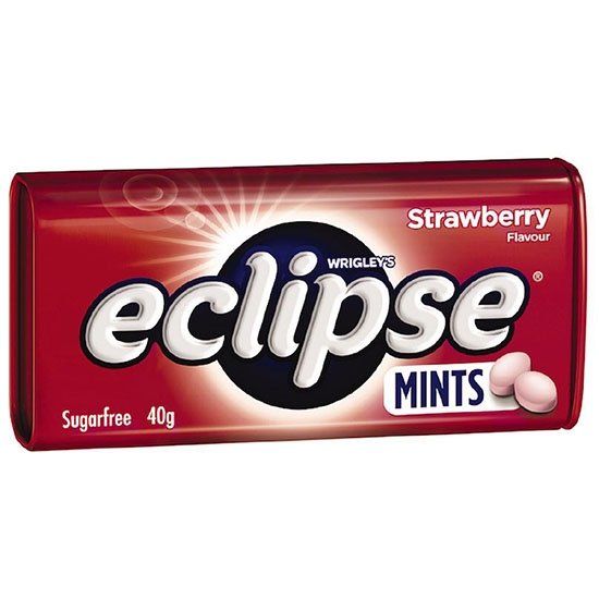 Eclipse Mints Strawberry Sugarfree 40g