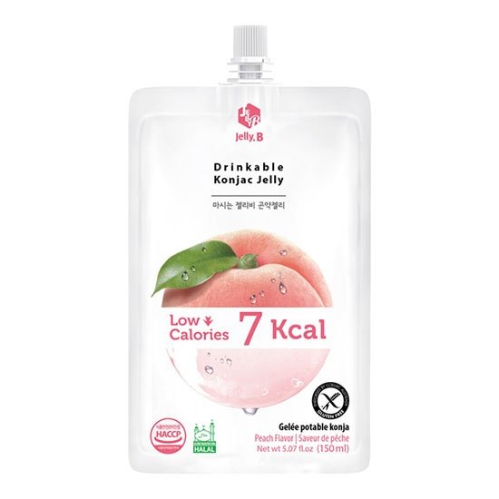 Jelly.B 蜜桃味低卡蒟蒻果凍150g