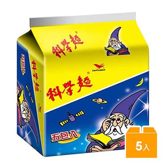統一 科學麵(捏碎麵)40g(5入)