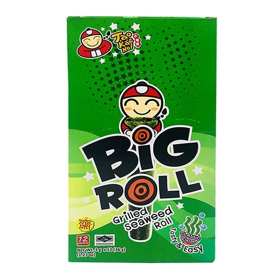 小老闆 泰國海苔卷(原味)36g TKN Big Roll Grilled Seaweed Roll Classic 36g