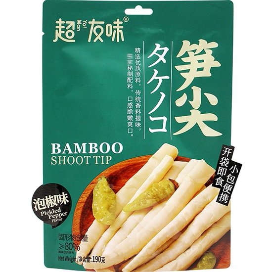 超友味 泡椒味筍尖142g