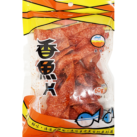 嘉珍 風味香魚片60g