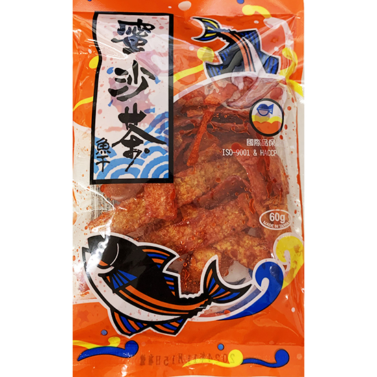 嘉珍 蜜沙茶魚乾60g