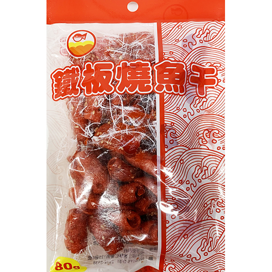 嘉珍 鐵板燒魚乾80g