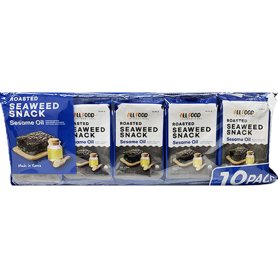 All Food 即食芝麻香味海苔片(10入)40g