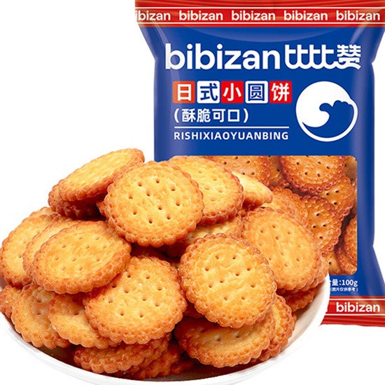 比比贊 海鹽味日式小圓餅408g