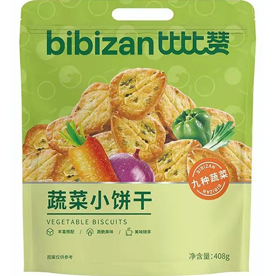 比比贊 蔬菜小餅乾408g