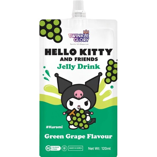 Twinkle Glory 0糖青葡萄味吸吸果凍120ml