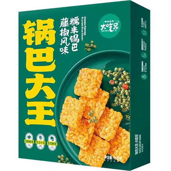 大吃兄 藤椒味糯米鍋巴168g