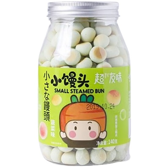 超友味 蔬菜味小饅頭(罐)140g