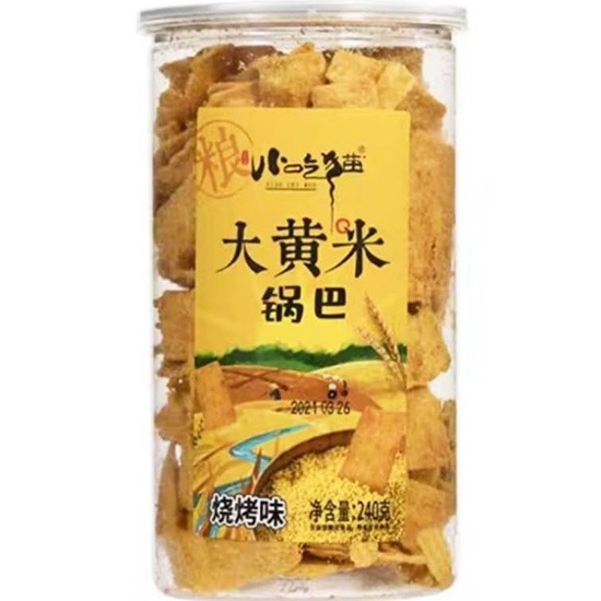 【賞味期22.12.2025】小吃貓 燒烤味大黃米鍋巴240g
