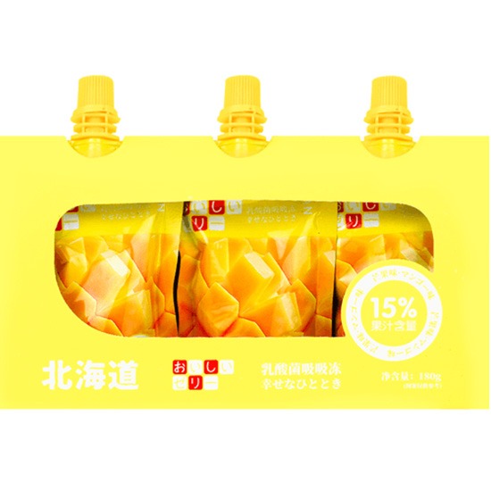 超友味 芒果味乳酸菌吸吸凍(3入)180g