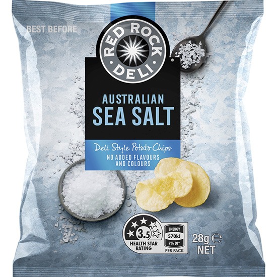 Red Rock Deli 海鹽味薯片28g