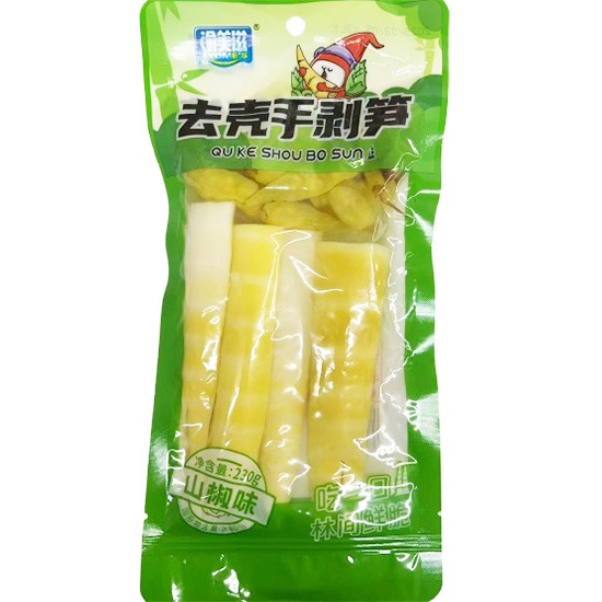 【賞味期05.01.2026】渝美滋 山椒味去殼手剝筍230g