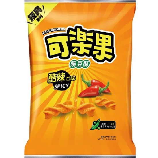 可樂果 酷辣味豌豆酥118g
