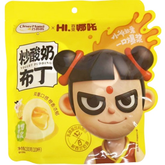 巧媽媽 香橙味炒酸奶布丁230g