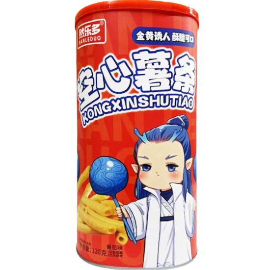 然樂多 番茄味空心薯條(桶)120g