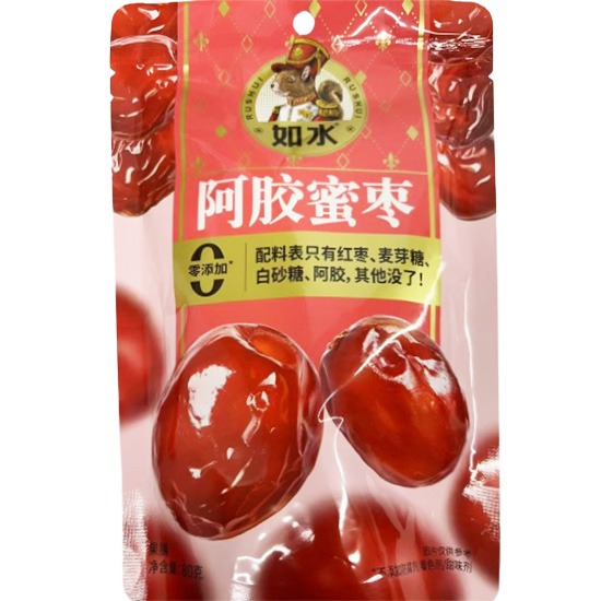 【賞味期04.01.2026】如水 阿膠蜜棗80g