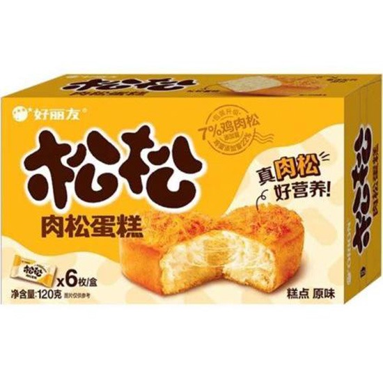 好麗友 原味肉鬆蛋糕(6入)120g