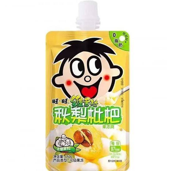 旺旺 維多粒 吸吸秋梨枇杷味果凍爽150g