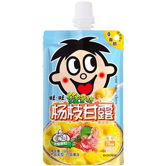 旺旺 維多粒 吸吸楊枝甘露味果凍爽150g