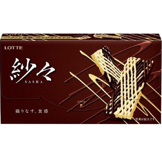 Lotte Sasha 黑白巧克力69g