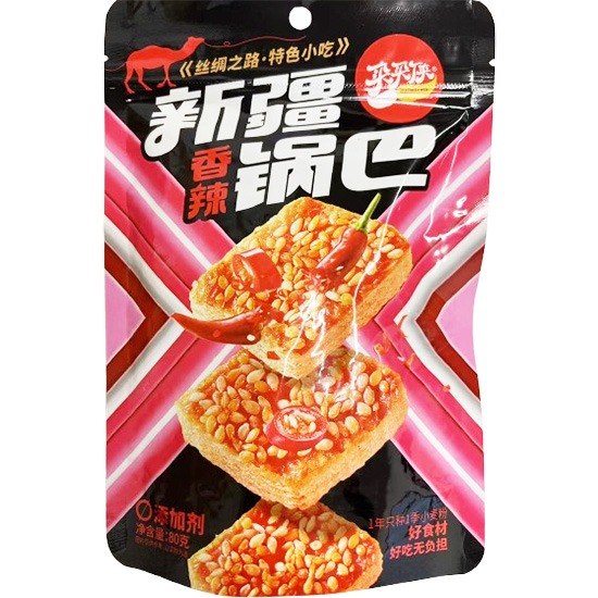 買買俠 香辣味新疆鍋巴80g