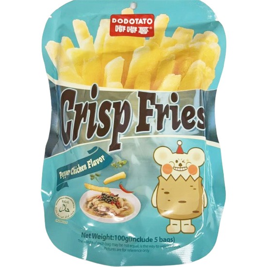 嘟嘟薯 椒麻雞味薯條(5入)100g